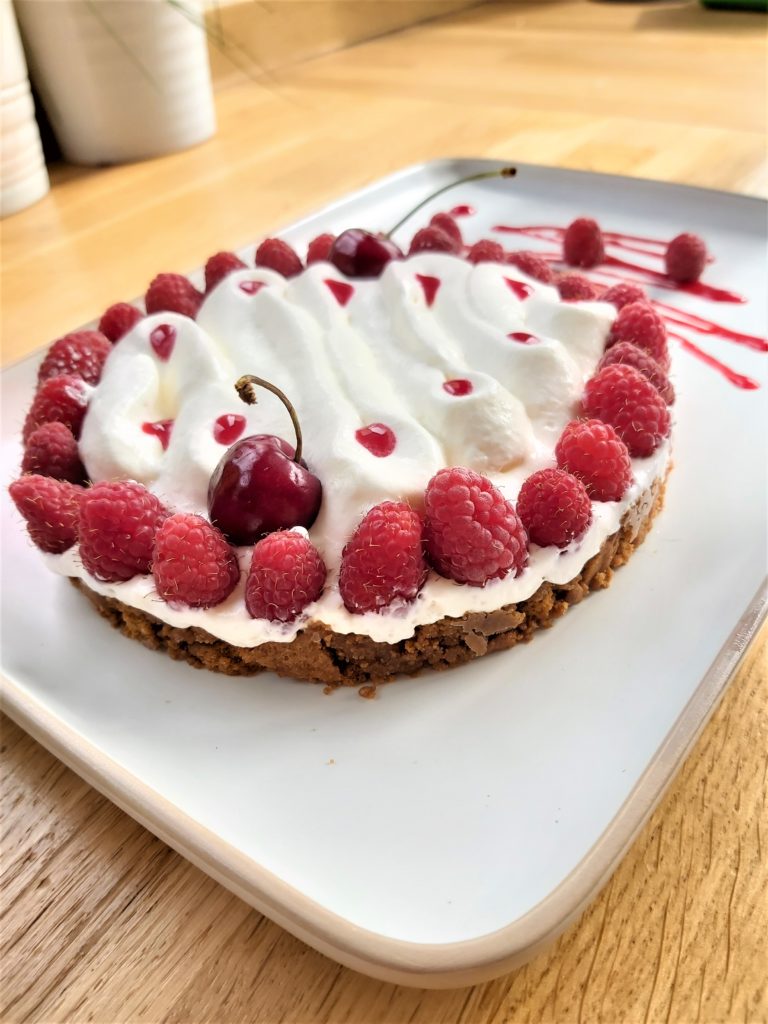 Tarte A La Framboise Sans Cuisson Patisse Et Malice