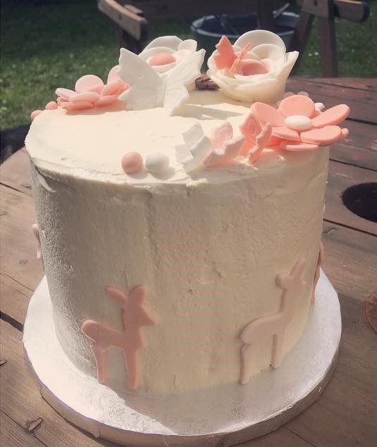 Gateau Bapteme Girly Patisse Et Malice