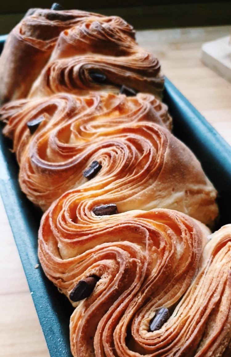 Brioche Feuilletée Au Chocolat Pâtisse Et Malice