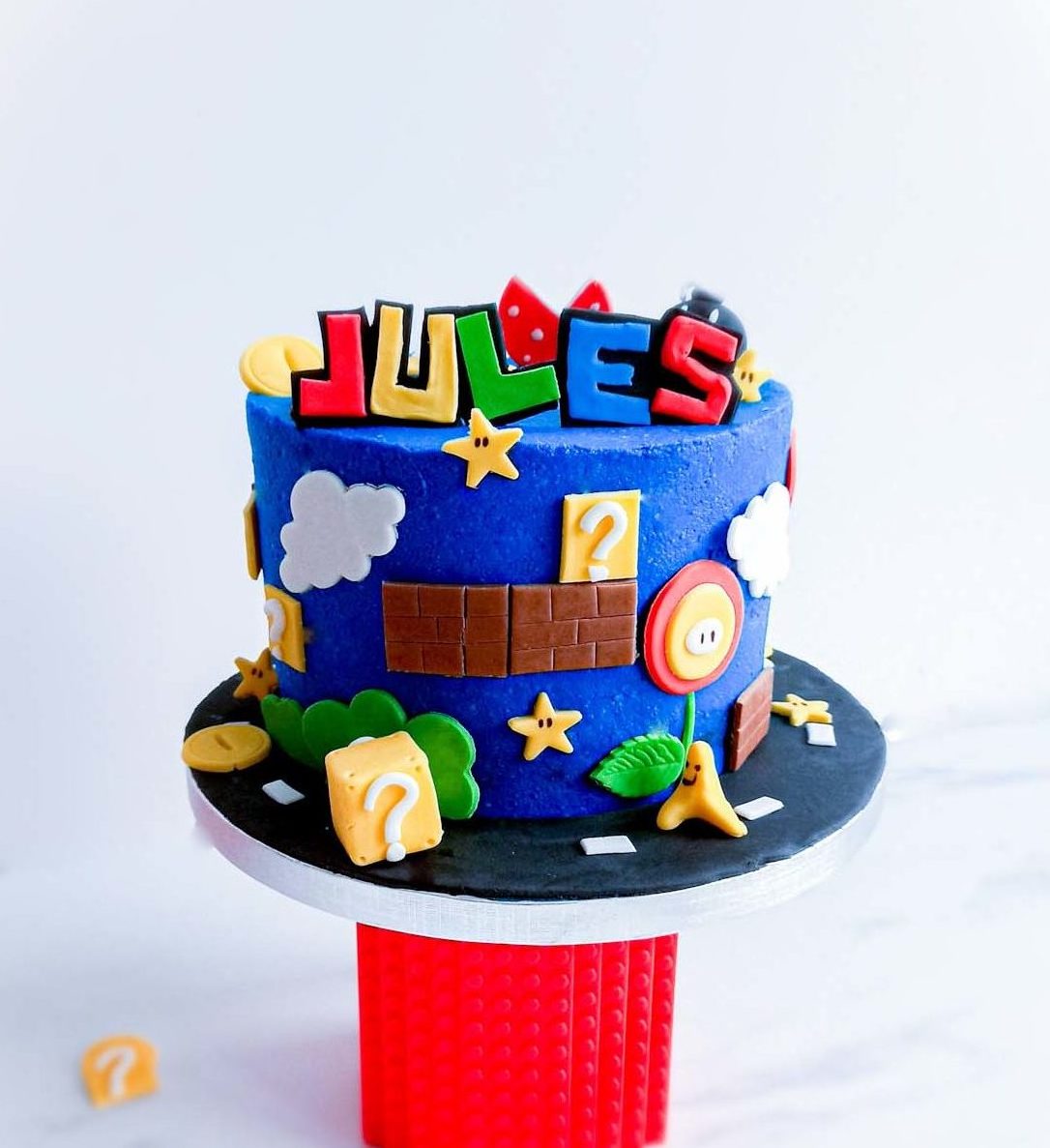 Gâteau Mario Bros pour les 6 ans de - Ô les beaux Gâteaux