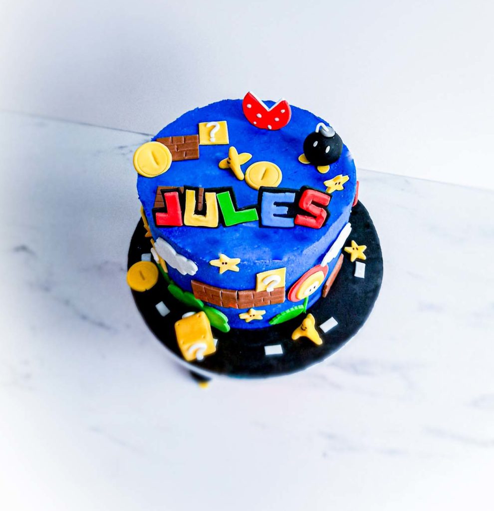 Gateau D Anniversaire Personnalise Mario Pour Les Petits Comme Les Grands Patisse Et Malice