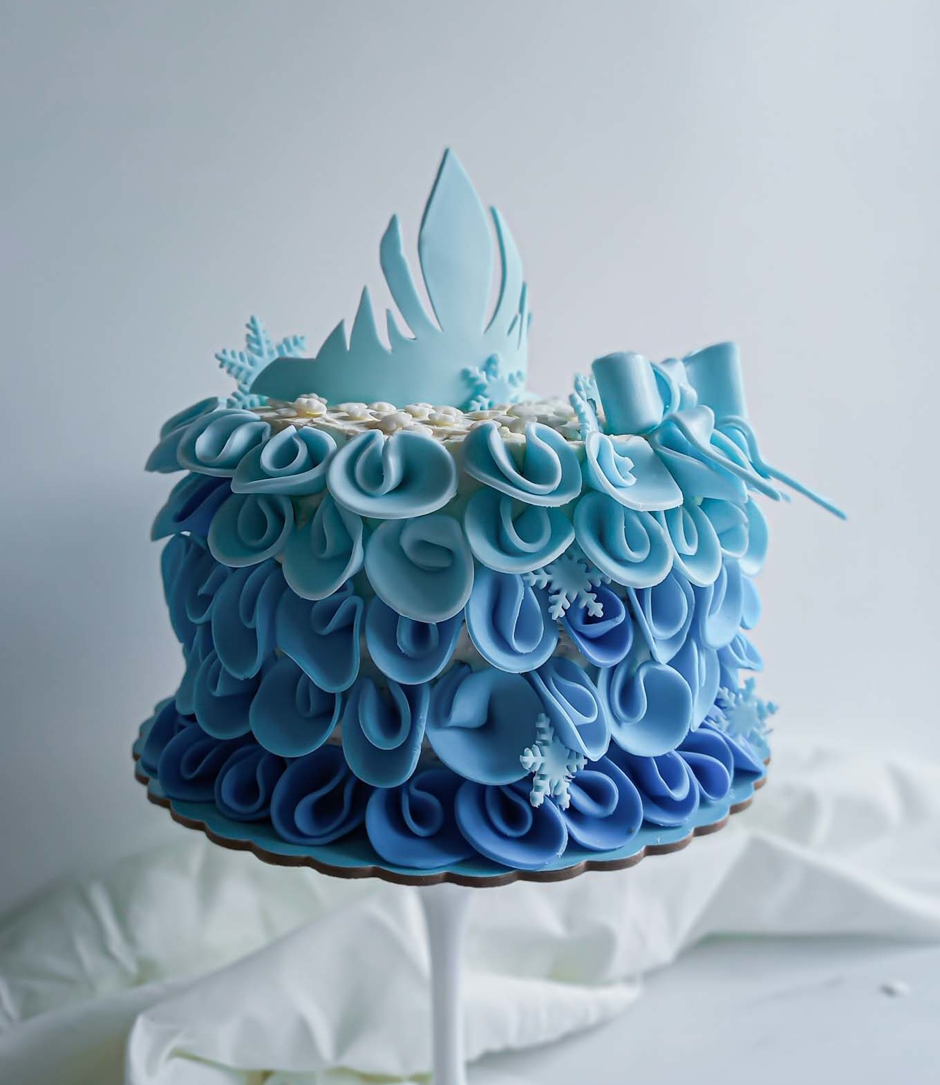 Cake design Reine des Neiges : Recette Cake design Reine des Neiges