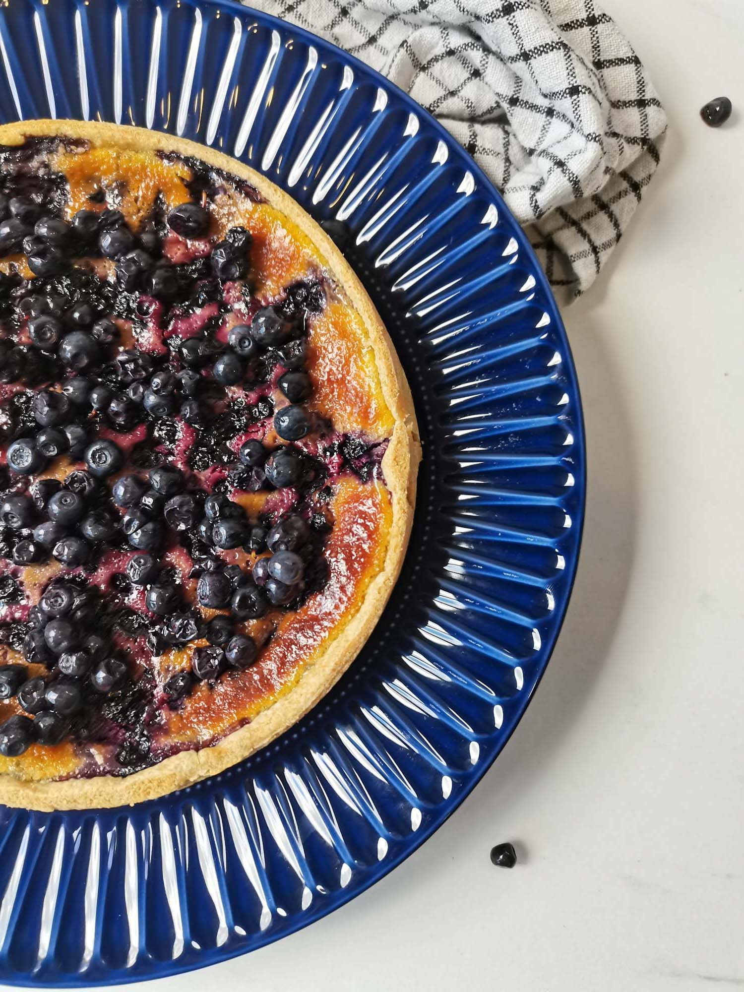 Tarte Aux Myrtilles Sauvages Pâtisse Et Malice 